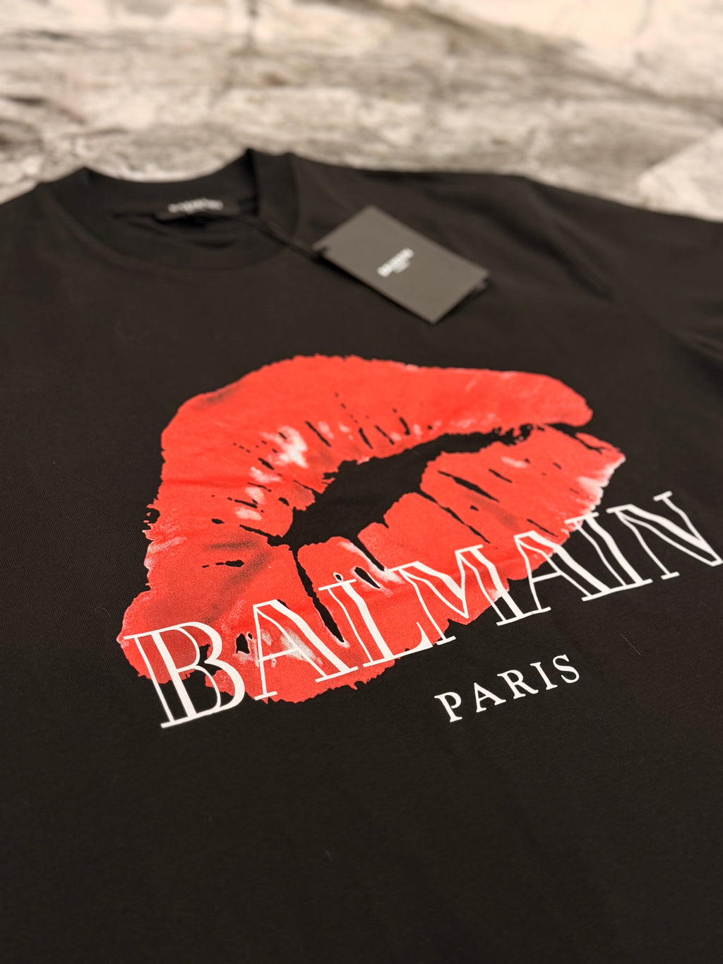 Тениска Balmain „Kiss”