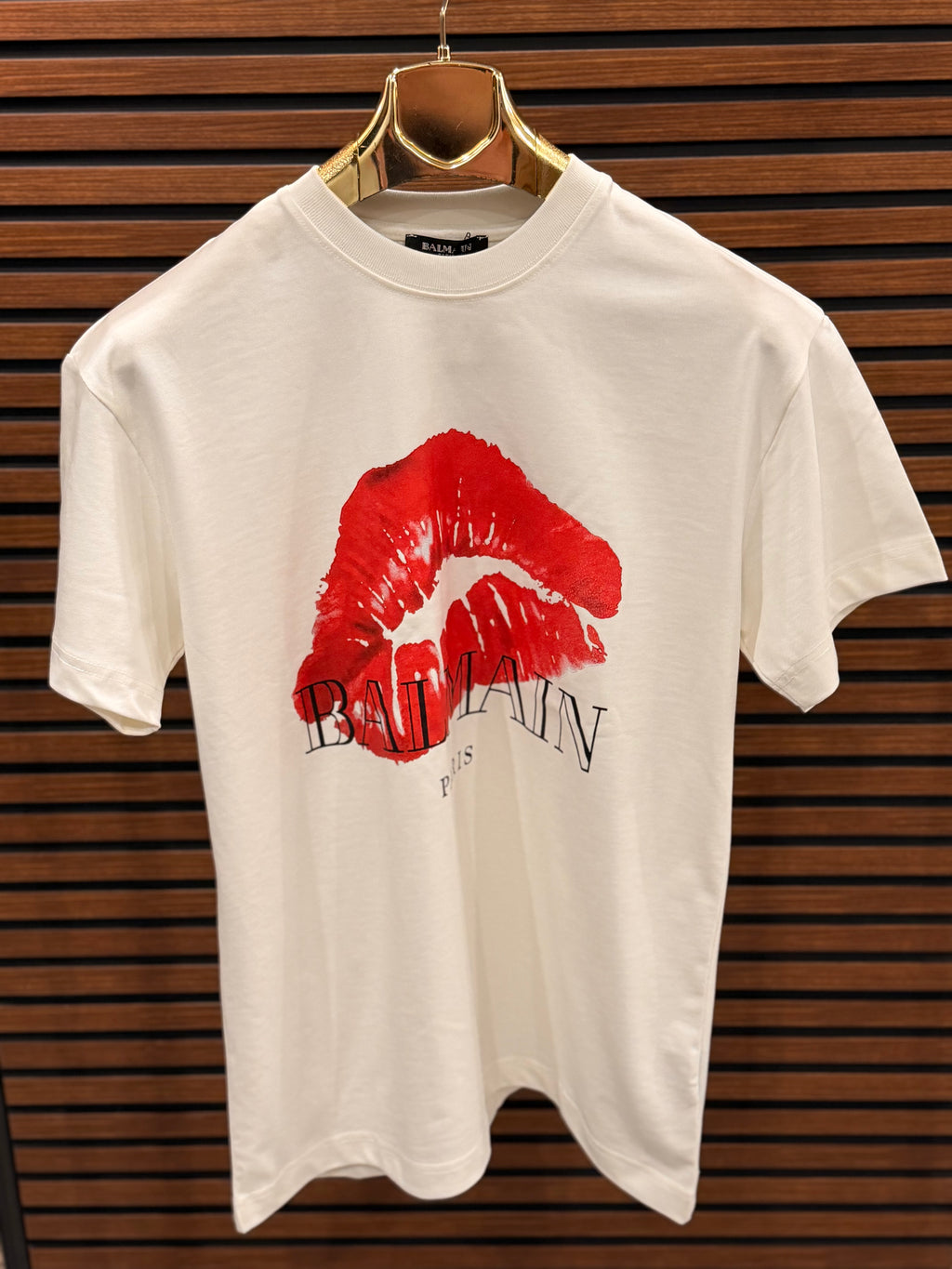 Тениска Balmain „Kiss”