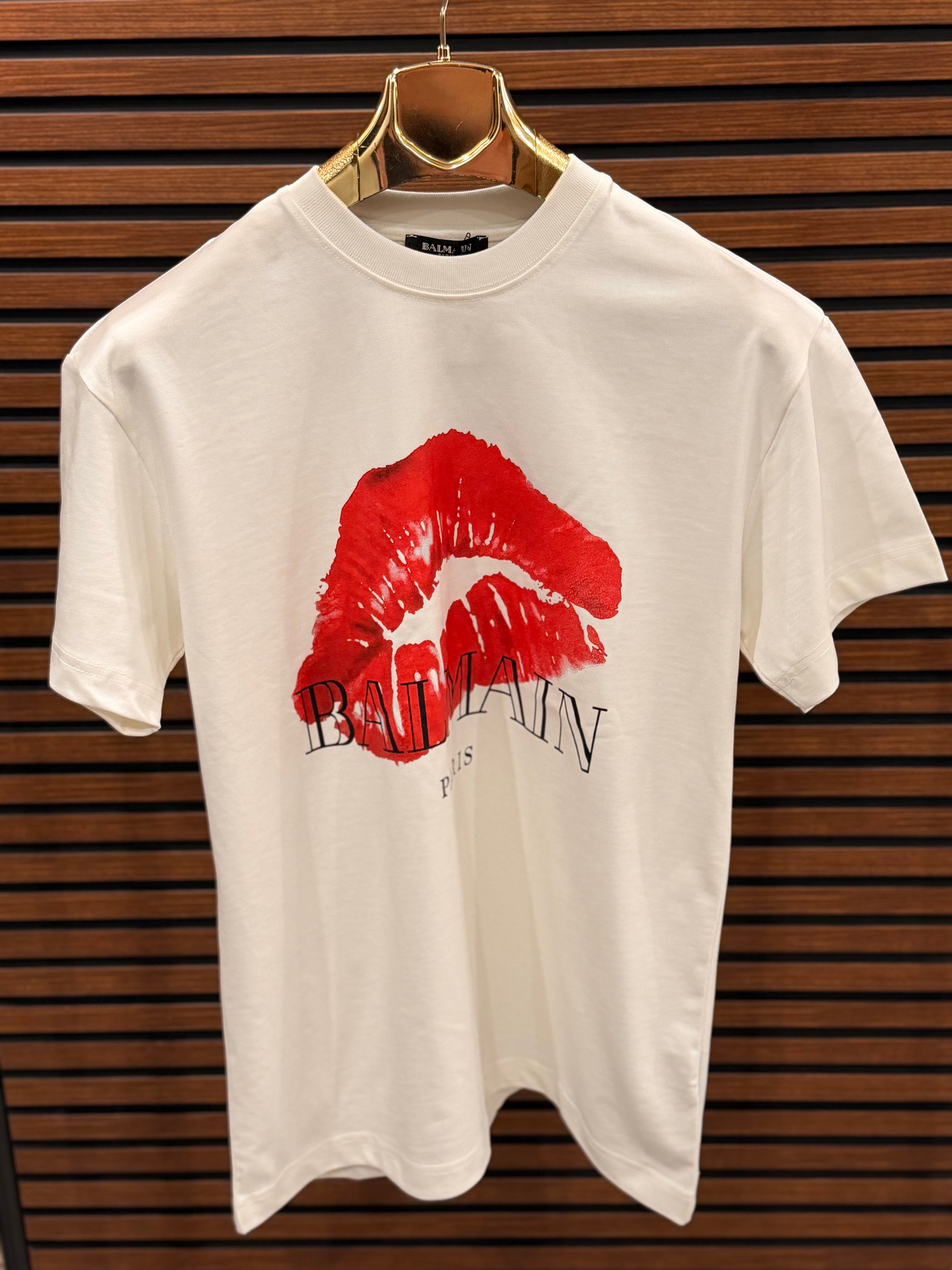 Тениска Balmain „Kiss”